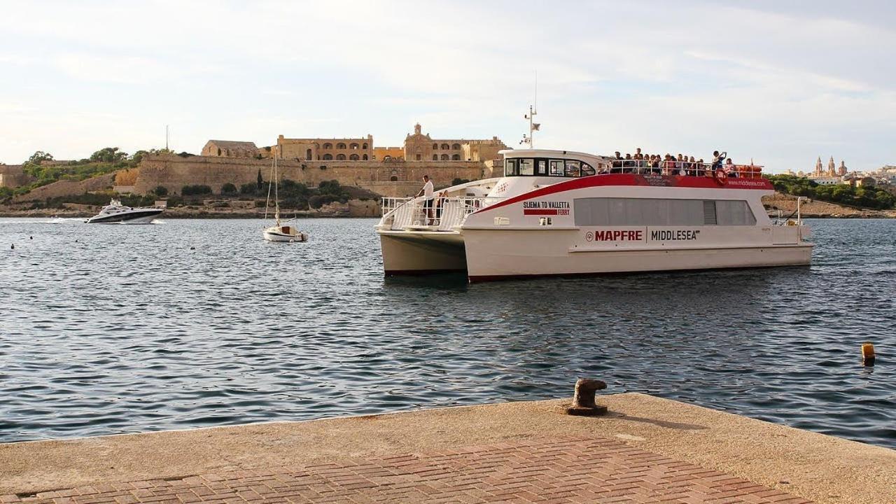 Stunning 2Br Holiday Penthouse In Central Sliema Eksteriør billede