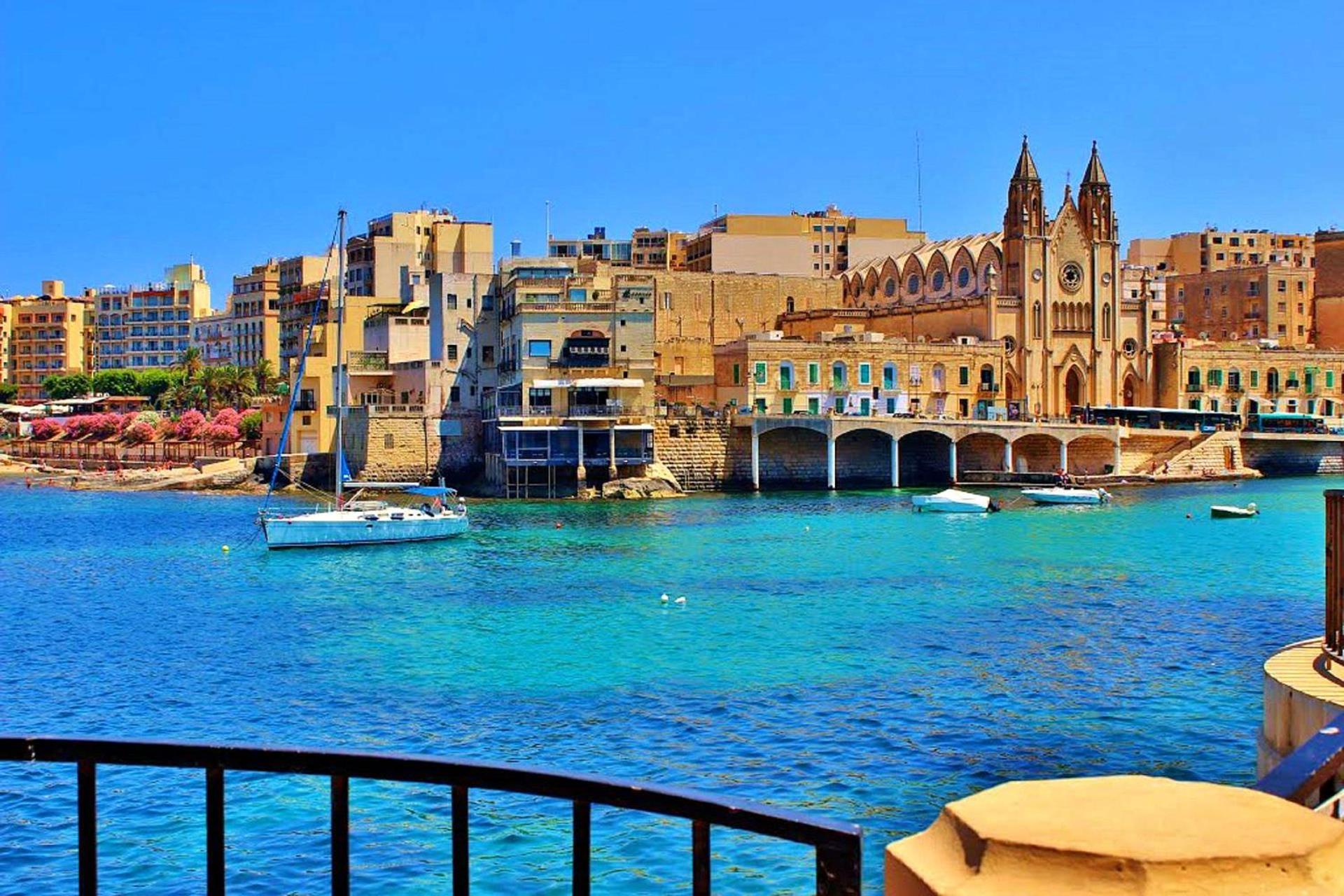 Stunning 2Br Holiday Penthouse In Central Sliema Eksteriør billede